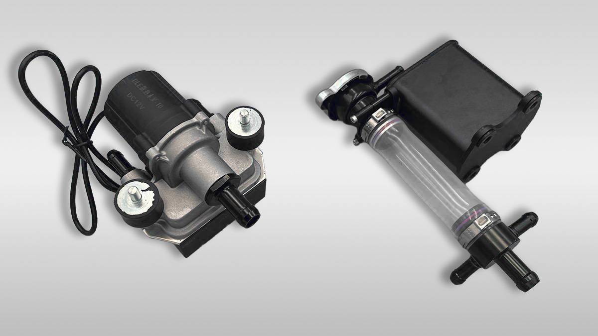 Radiator Water Pump and Coolant Storage Observation Window